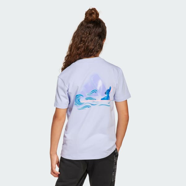 Ungu T-SHIRT GRAFIS LILO & STITCH ADIDAS DISNEY