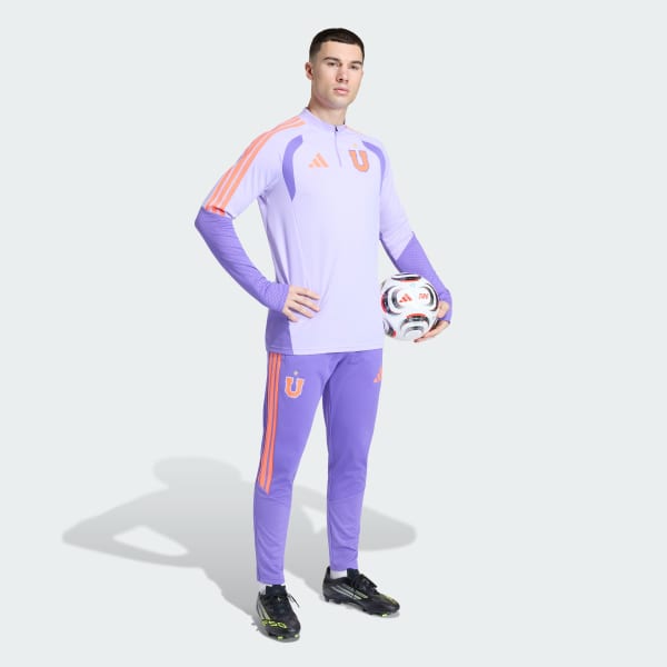 Morado Polerón de entrenamiento Tiro26 Competition Universidad de Chile