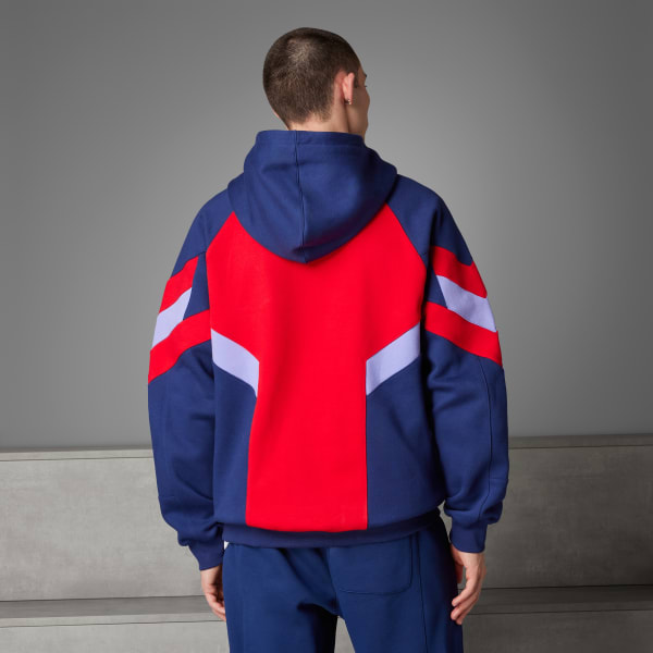 adidas Arsenal Originals Hoodie Blue Free Shipping with adiClub adidas US