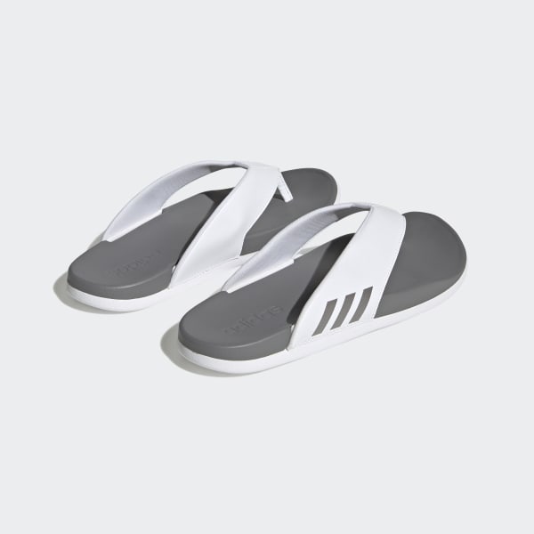 Tong adidas blanche hot sale
