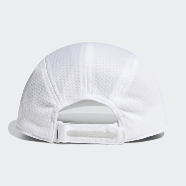 Blanco Gorra de Running AEROREADY Malla