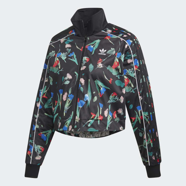 adidas track jacket multicolor