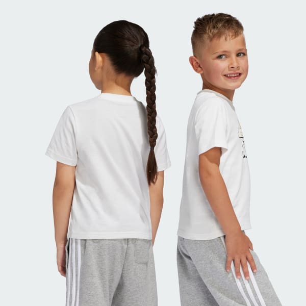 White Graphic Tee Kids