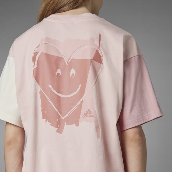 T-Shirt | Sportswear | US adidas Lifestyle (Gender - adidas Unisex Neutral) Pink