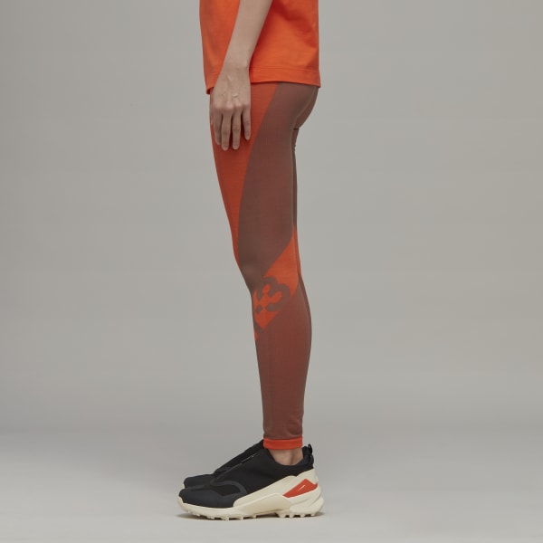 Brown Y-3 Classic Seamless Knit Tights WQ737