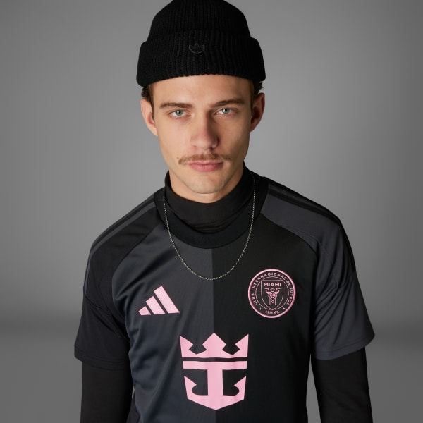 adidas Inter Miami CF 25/26 Away Jersey - Black | Free