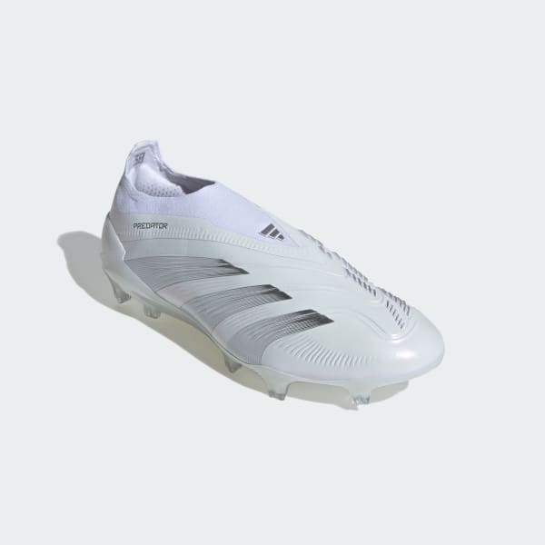 Adidas predator white laceless 2025
