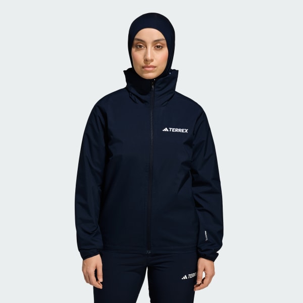 Blau Multi Essentials 2L Regenjacke