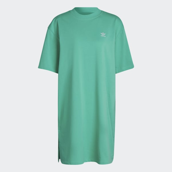 adidas Adicolor Classics Big Trefoil Tee Dress Green adidas