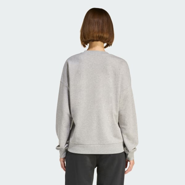 Cinza MOLETOM MOLETINHO ESSENTIALS BIG LINEAR