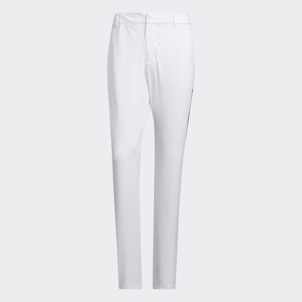 White Statement 3-Stripes Pants