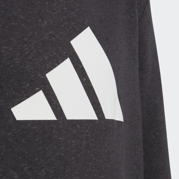 Noir Sweat-shirt Future Icons 3-Stripes Hooded M1512