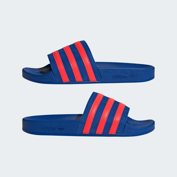 adidas Adilette Slides Blue adidas UK