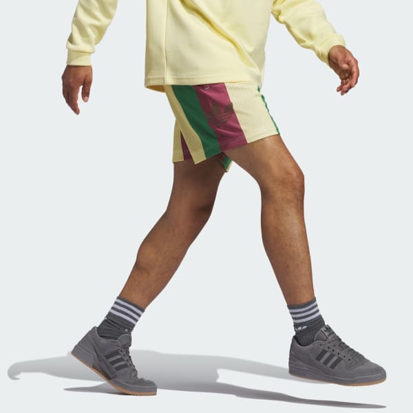 Pink Allover Print Shorts (Gender Neutral)