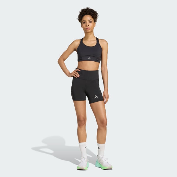 adidas Adi365 Running CLIMACOOL+ Short Leggings - Black | Free
