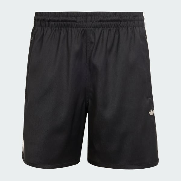 Black Premium 3-Stripes Shorts