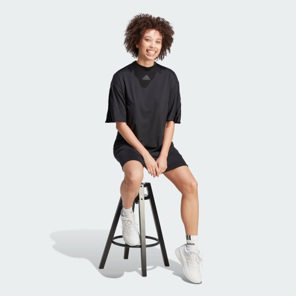 Black Future Icons 3-Stripes Dress