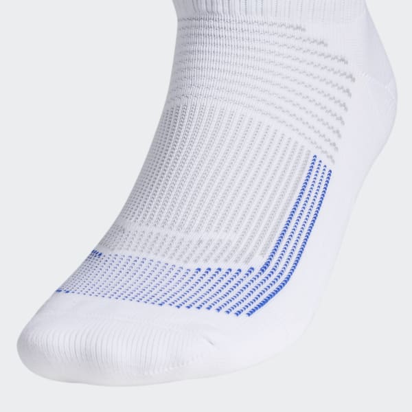 adidas Superlite Ultraboost Tabbed NoShow Socks 2 Pairs White Men