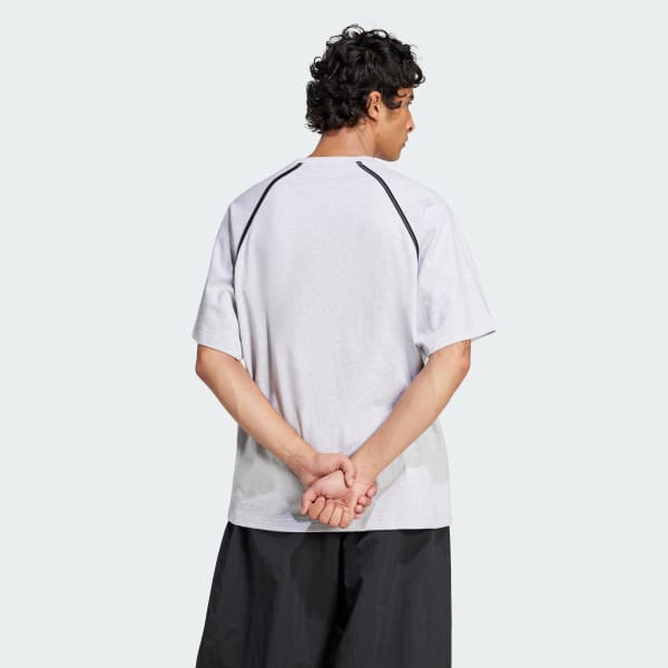 Grey adidas Badge of Sport Tee