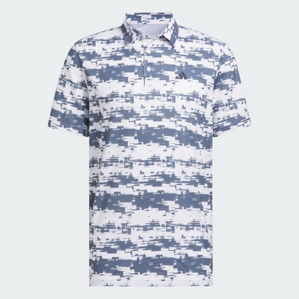 White Ultimate365 HEAT.RDY Stripe Polo Shirt