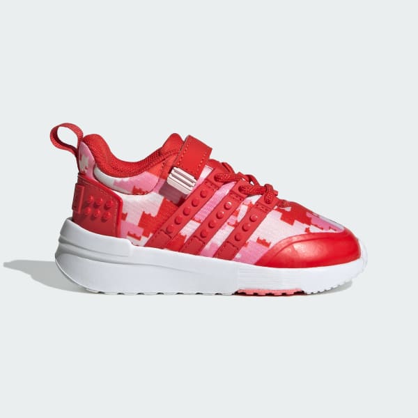 Red adidas x LEGO® Racer TR21 Elastic Lace and Top Strap Shoes