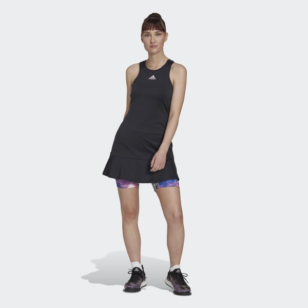 Czerń Tennis U.S. Series Y-Dress IE686