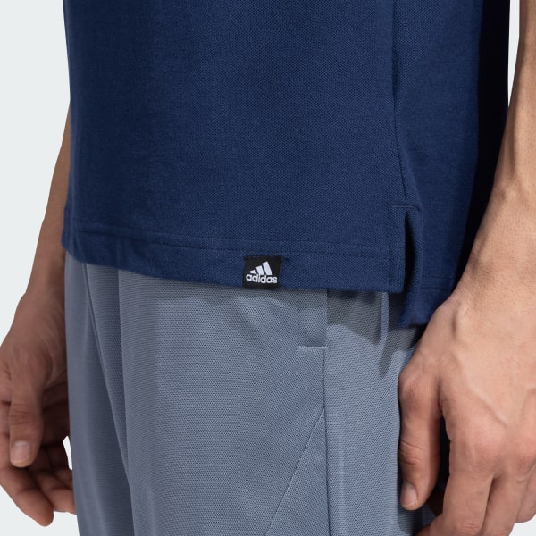 adidas Pocket Polo T-Shirt Blue adidas India