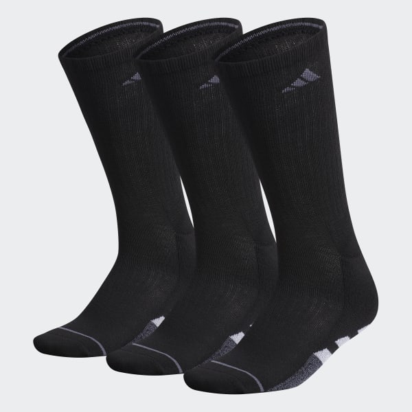 adidas Cushioned 2.0 Crew Socks 3 Pairs XL - Black | adidas US