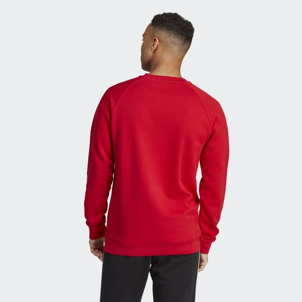 adidas Adicolor Classics Trefoil Crewneck Sweatshirt - Red | Men\'s  Lifestyle | adidas US | Sporttops
