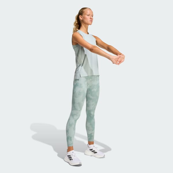 Πράσινο Αμάνικο μπλουζάκι adi365 CLIMACOOL