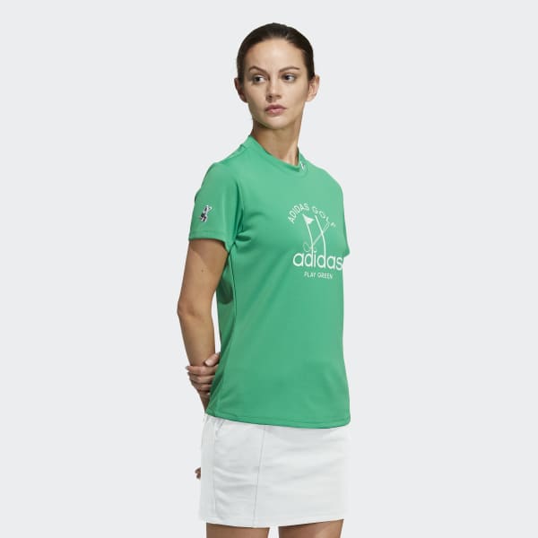 Green AEROREADY Play Green Mock-Neck Shirt