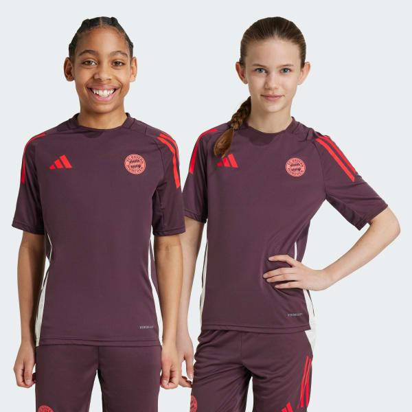 Maillot d entrainement FC Bayern Tiro 24 Enfants Rouge adidas adidas France