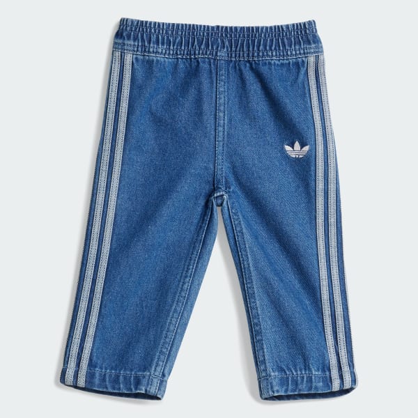 Azul Conjunto Denim Crew Kids