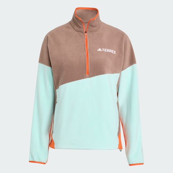 Brown Terrex Multi Climawarm Fleece Anorak
