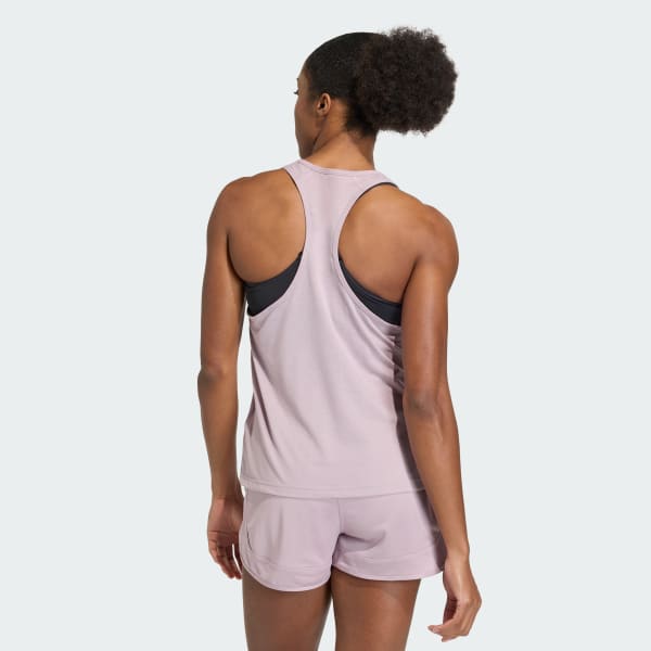 Lila Train Essentials Minimal Branding Racerback Linne