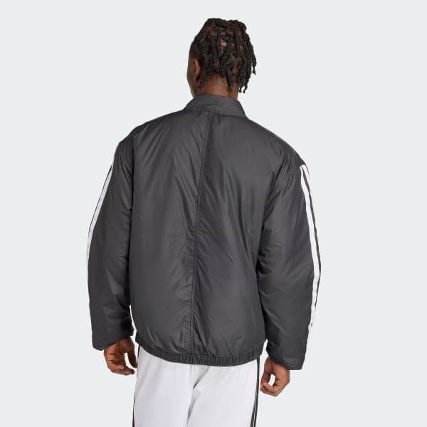 Negro Casaca bómber Essentials con CLIMAWARM aislante con las 3 Tiras