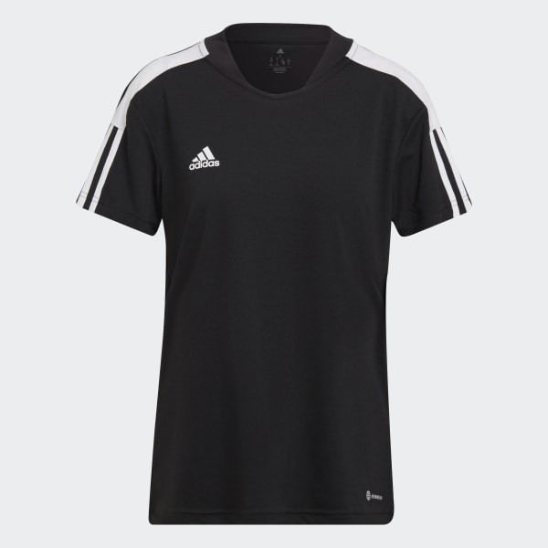 Zwart Tiro Essentials Voetbalshirt