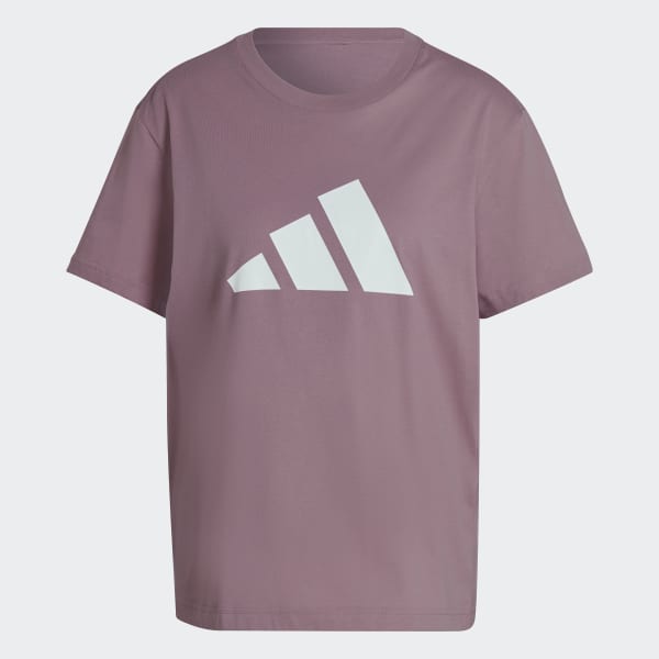 สีม่วง เสื้อยืด adidas Sportswear Future Icons