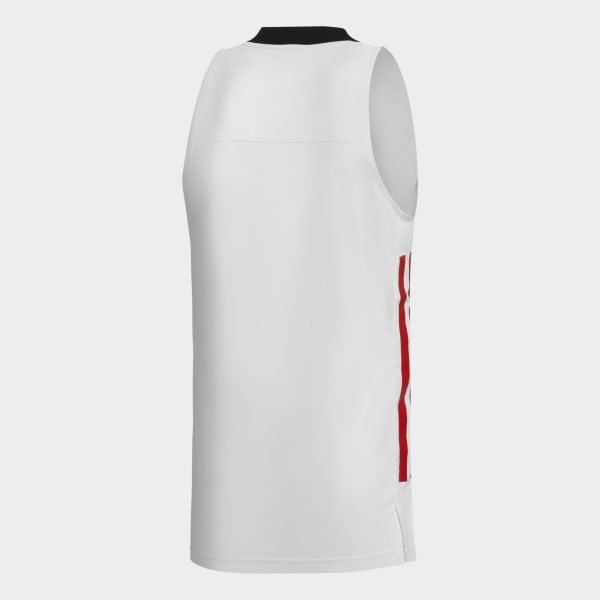 Blanco Camiseta De Básquet Titular De River Plate