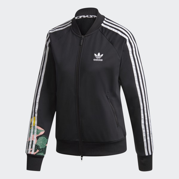 chaqueta negra mujer adidas