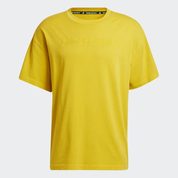 adidas Daniel Patrick x adidas Basketball Tee - Yellow | adidas Singapore