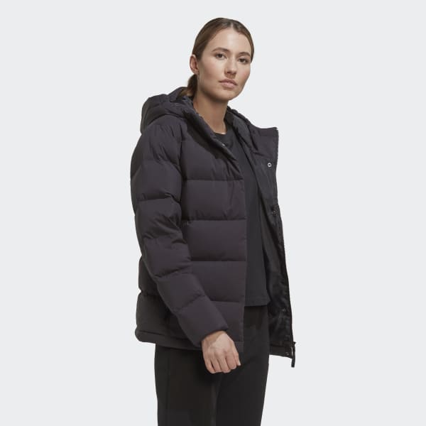 Sort Helionic Hooded dunjakke CS785