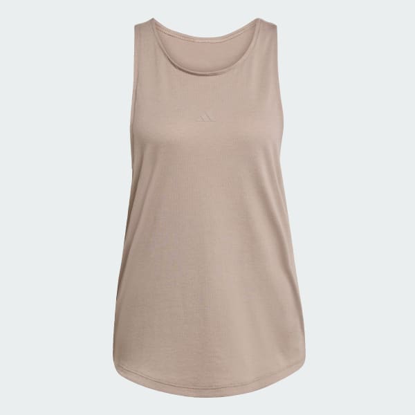 สีน้ำตาล เสื้อกล้าม Yoga Essentials