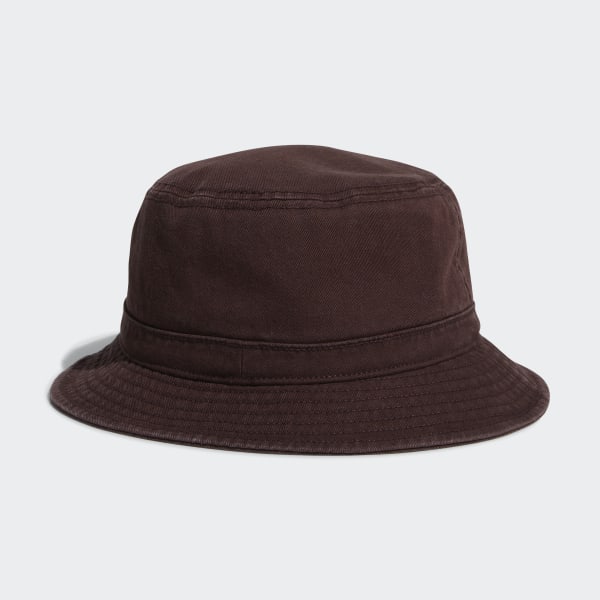 adidas Washed Bucket Hat - Brown | Free Shipping with adiClub