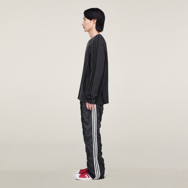 アディダス x サグクラブ チームガイスト ロングスリーブ Tシャツ ブラック