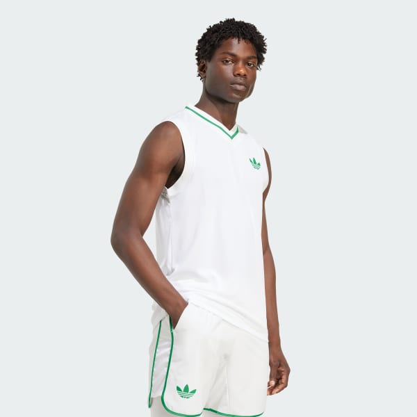 White Tennis Pro Climacool Tank Top