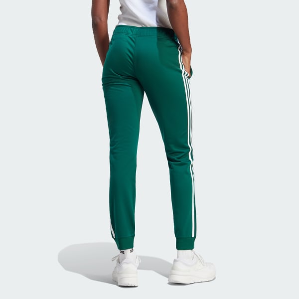 Verde Pantalón Deportivo Essentials Piernas Cónicas 3 Tiras