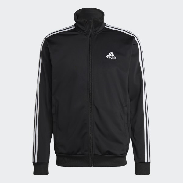 Preto Fato de Treino 3-Stripes Basic