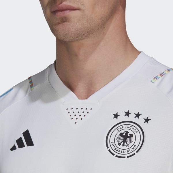 Wit Germany Tiro 23 Game Day Pre-Match Jersey BWB61