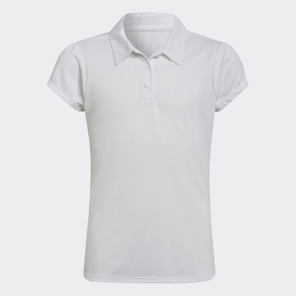 adidas Play Green Monogram Polo Shirt - White, Men's Golf